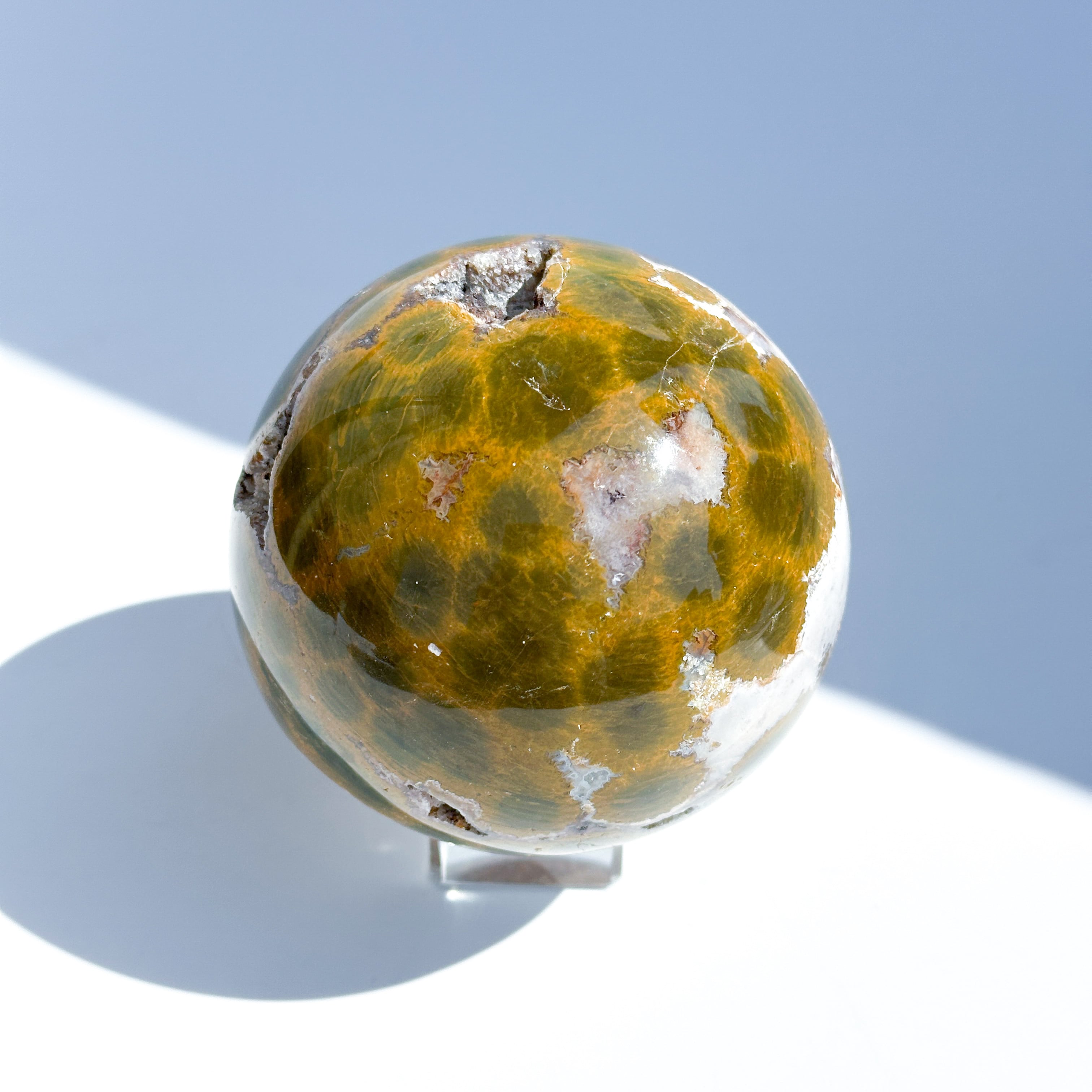 オーシャンジャスパー スフィア11◇Ocean Jasper◇天然石・鉱物