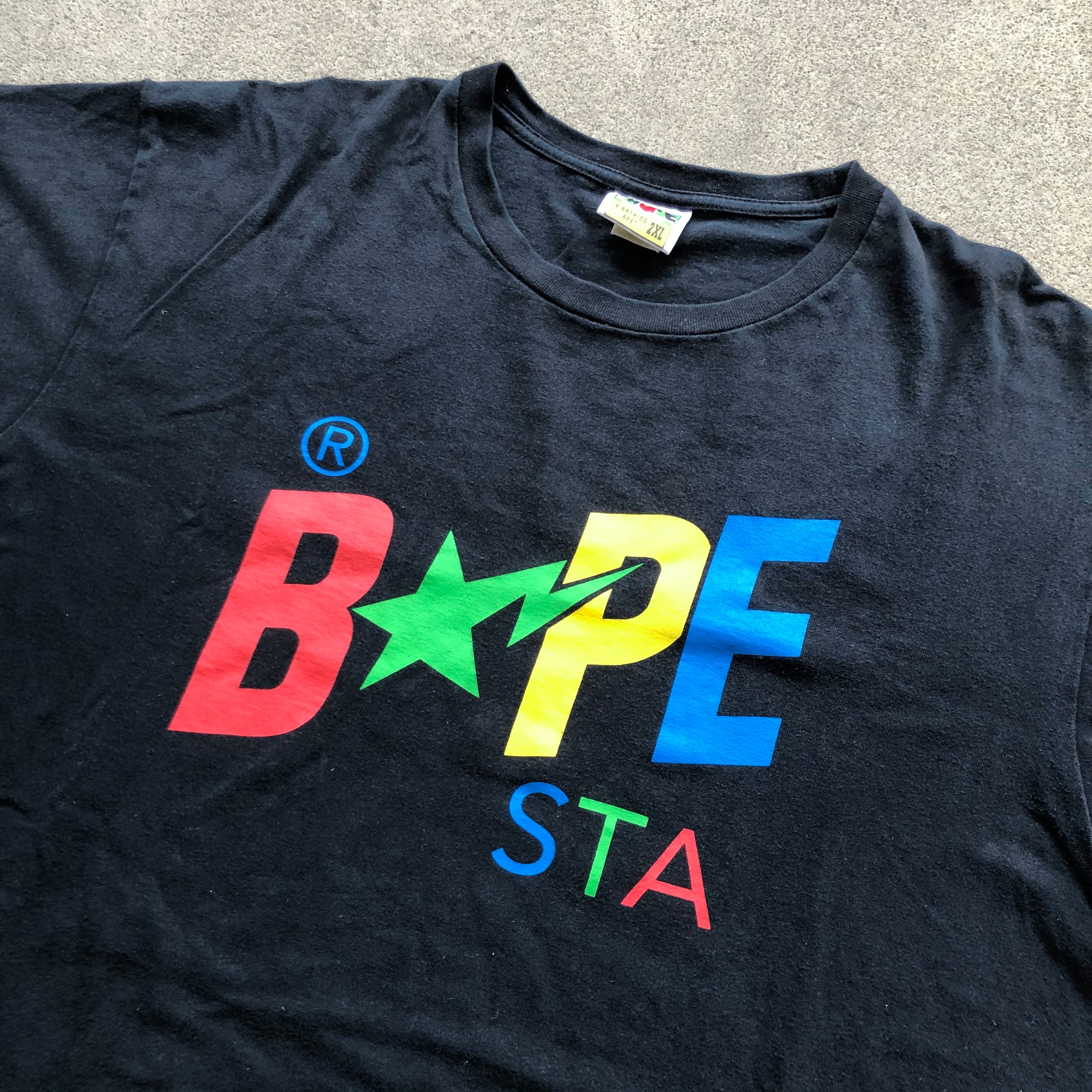 A BATHING APE アベイシングエイプ BAPE STAR ベイプスター 半袖 T