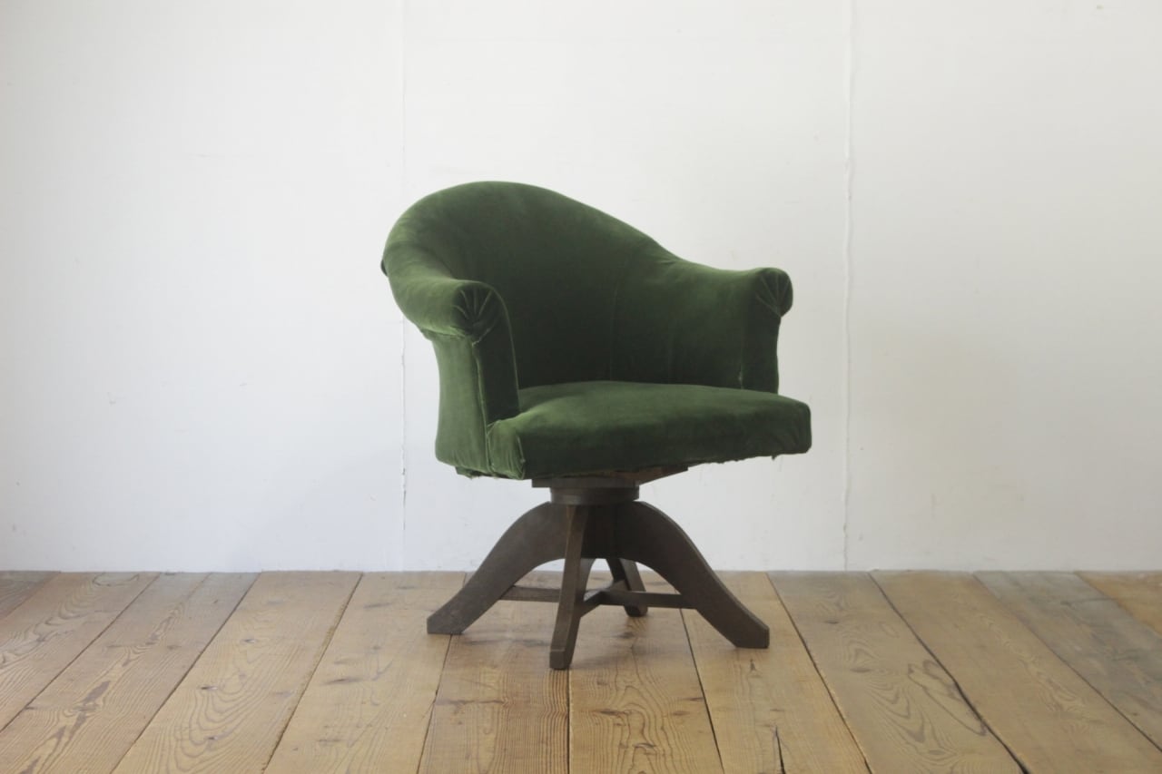 レトロ ドクターチェア 椅子 1Pソファ 一人掛け ラウンジ スプリング