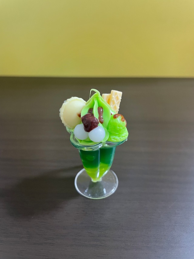 あこがれの夜パフェ⑤抹茶パフェ