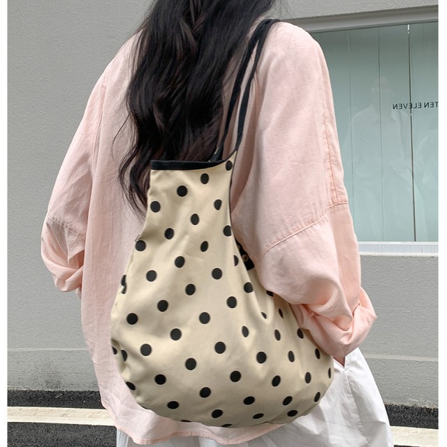 dot tote bag　J00323