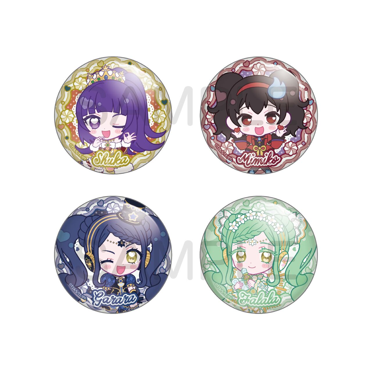 アイドルタイムプリパラ きゃらっぴんトレーディング缶バッジ vol.5