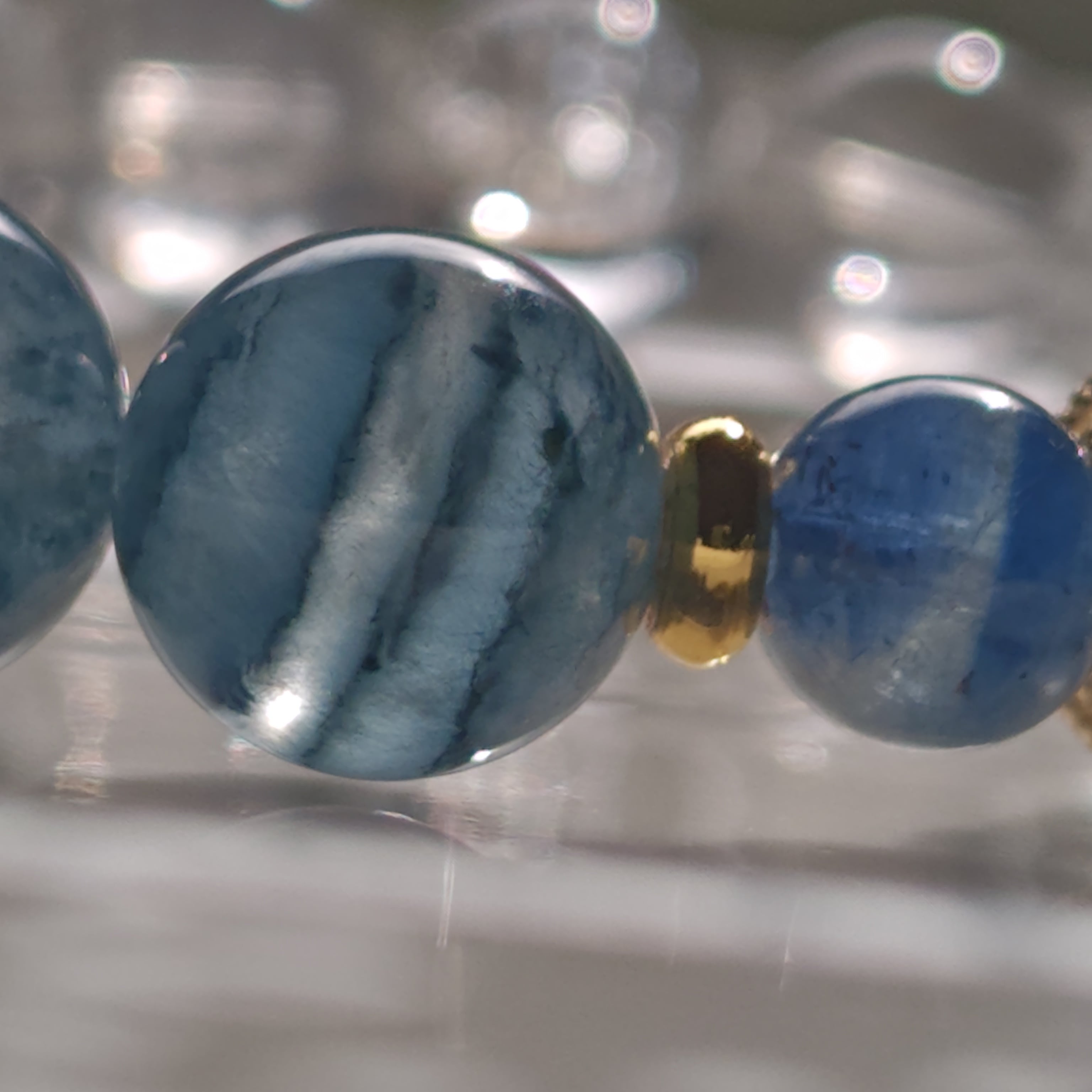 レムリアン水晶×ブルー千層サゲニティック×カイヤナイトシリカ レムリアン水晶×ブルー千層サゲニティック×カイヤナイトシリカ