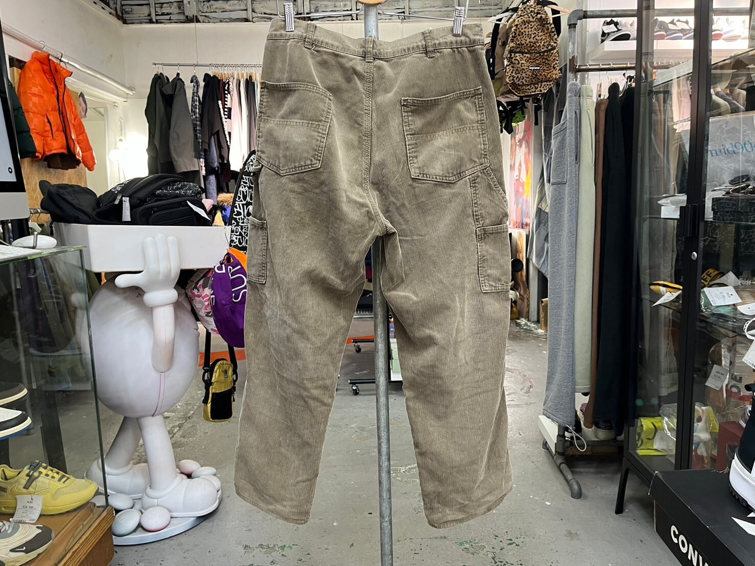 Supreme DOUBLE KNEE CORDUROY PAINTER PANT BROWN 32 53535