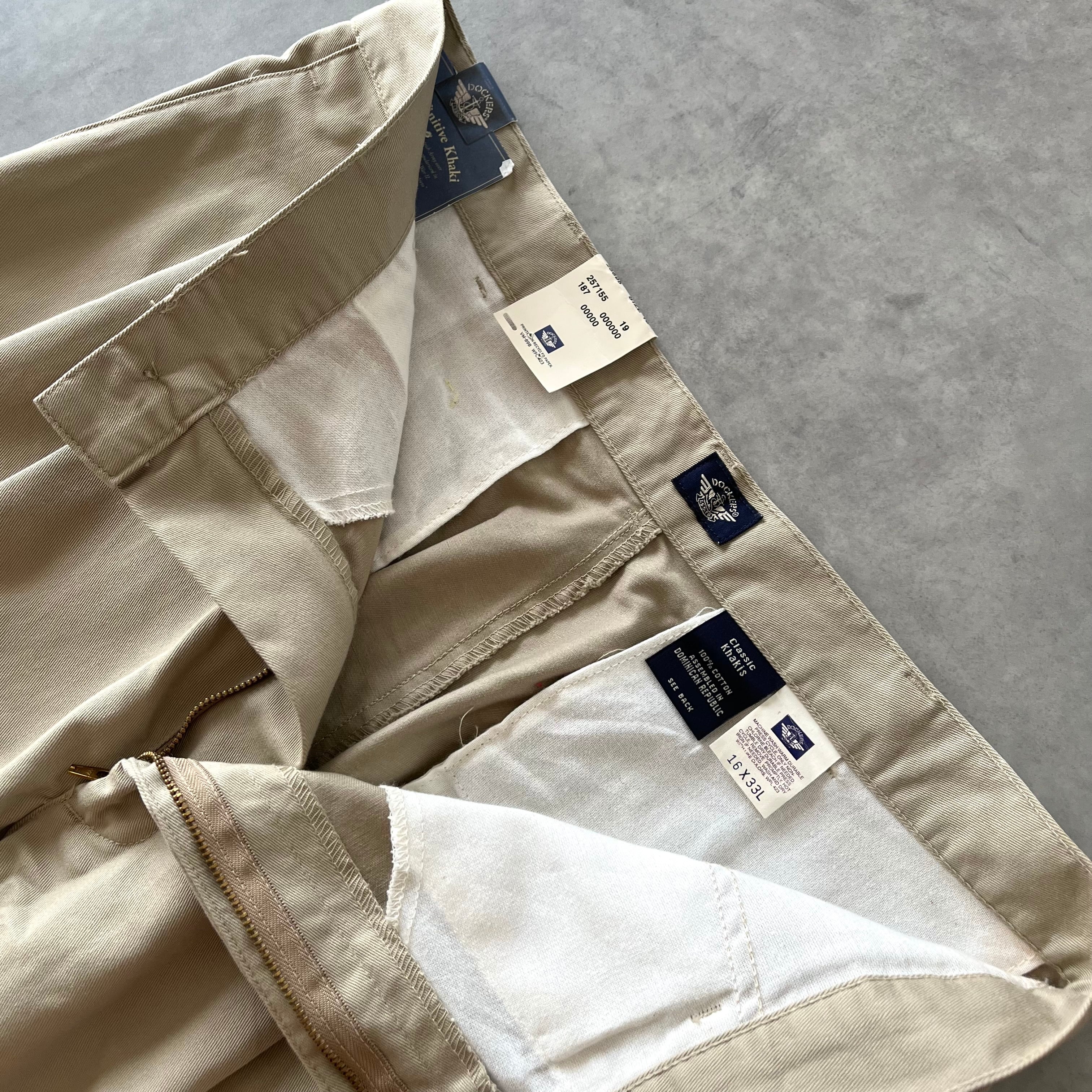90's Dockers ドッカーズ 2タックワイドチノ デッドストック | & circus