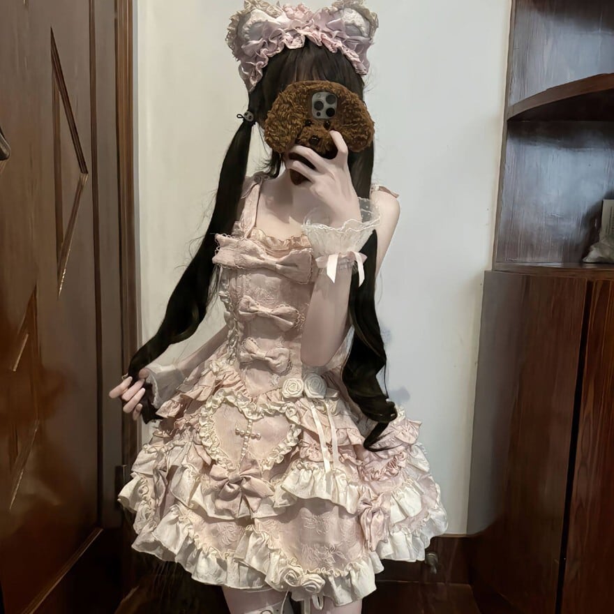 アイドル系 JSKセットアップ ホルターネックトレーン付き | ロリータ