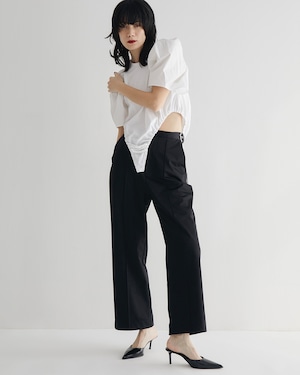 Side Belt Trousers(BLACK)