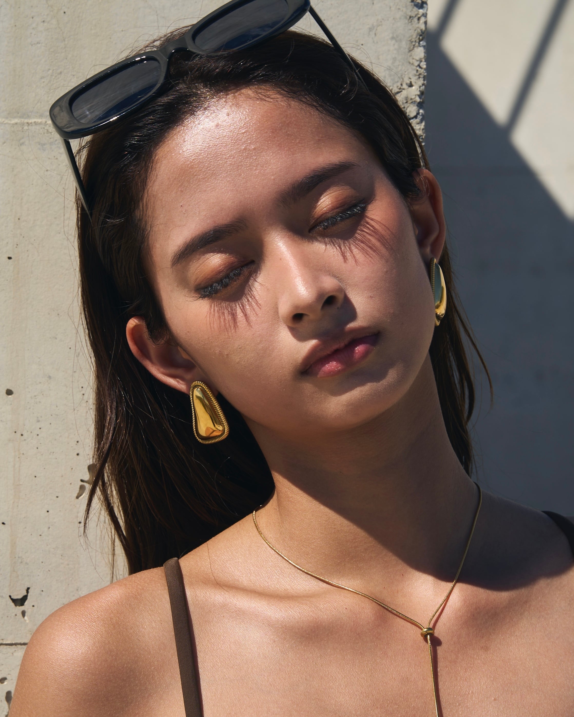 316L Triangle Hoop pierce［GOLD］#p86 | CELINA