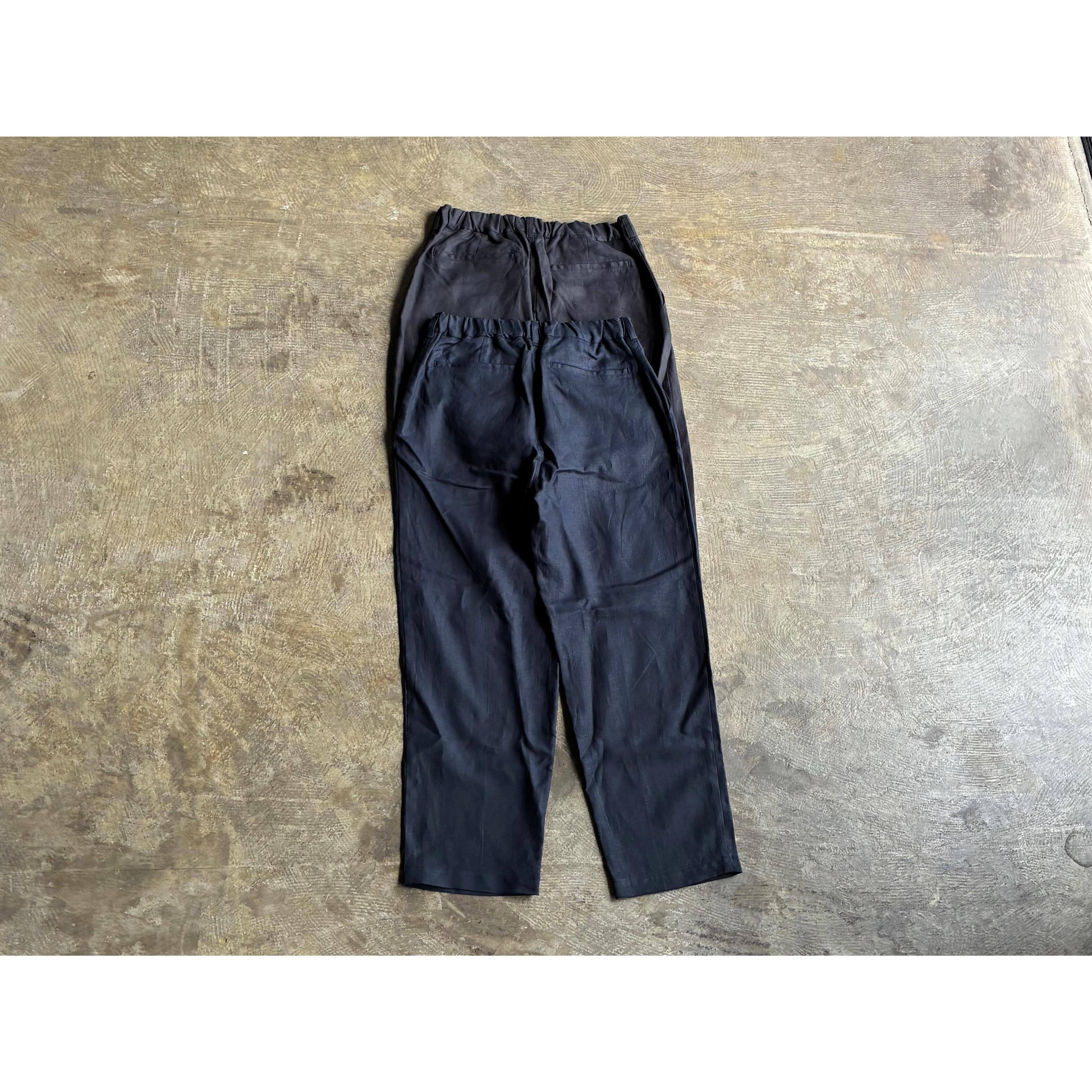 パンツ STILL BY HAND 2 tuck wide tapered pants STILL BY HAND(スティル バイ ハンド) Linen 2Tuck Wide Tapered Pants