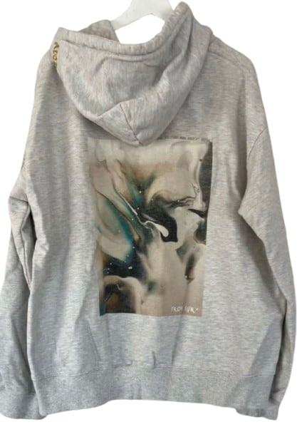 AIVER(アイバー) / BACK PRINT ZIP UP PARKER