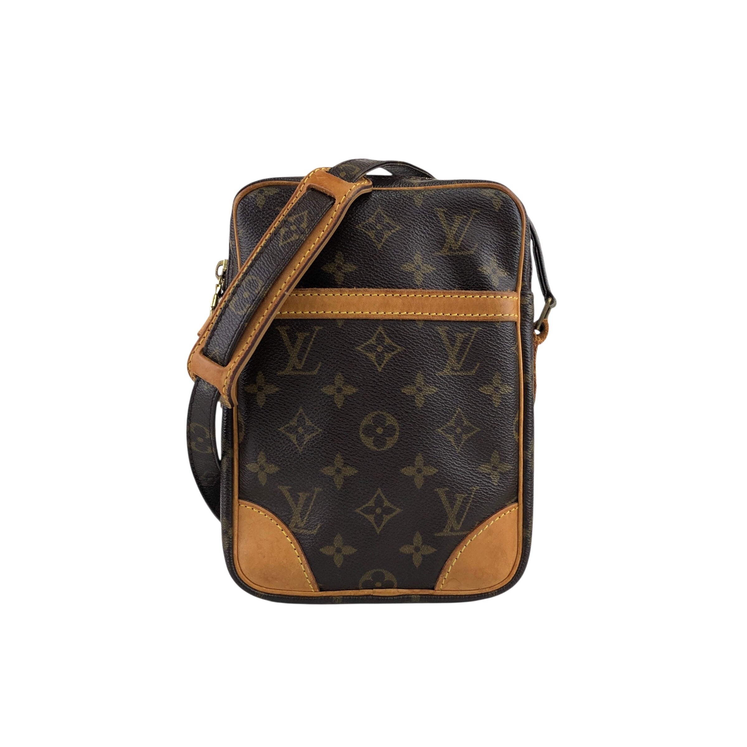 LOUIS VUITTON ルイヴィトン モノグラム ショルダーバッグ ブラウン