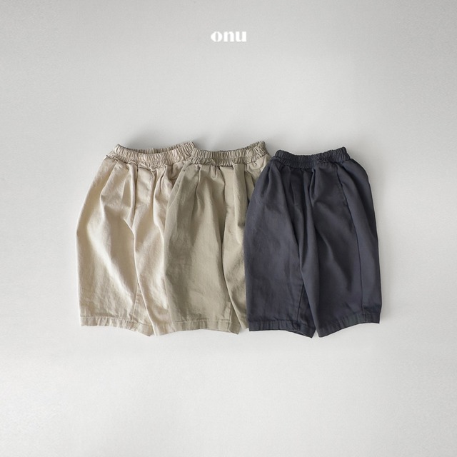 【予約】ONU / twill jurum pants