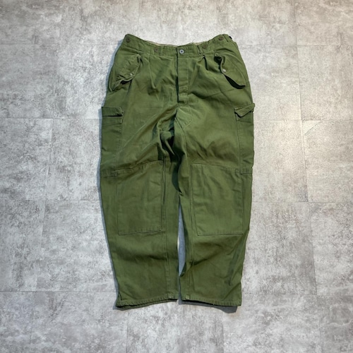 60s スウェーデン軍 実物 M-59 フィールドパンツ C152 w32