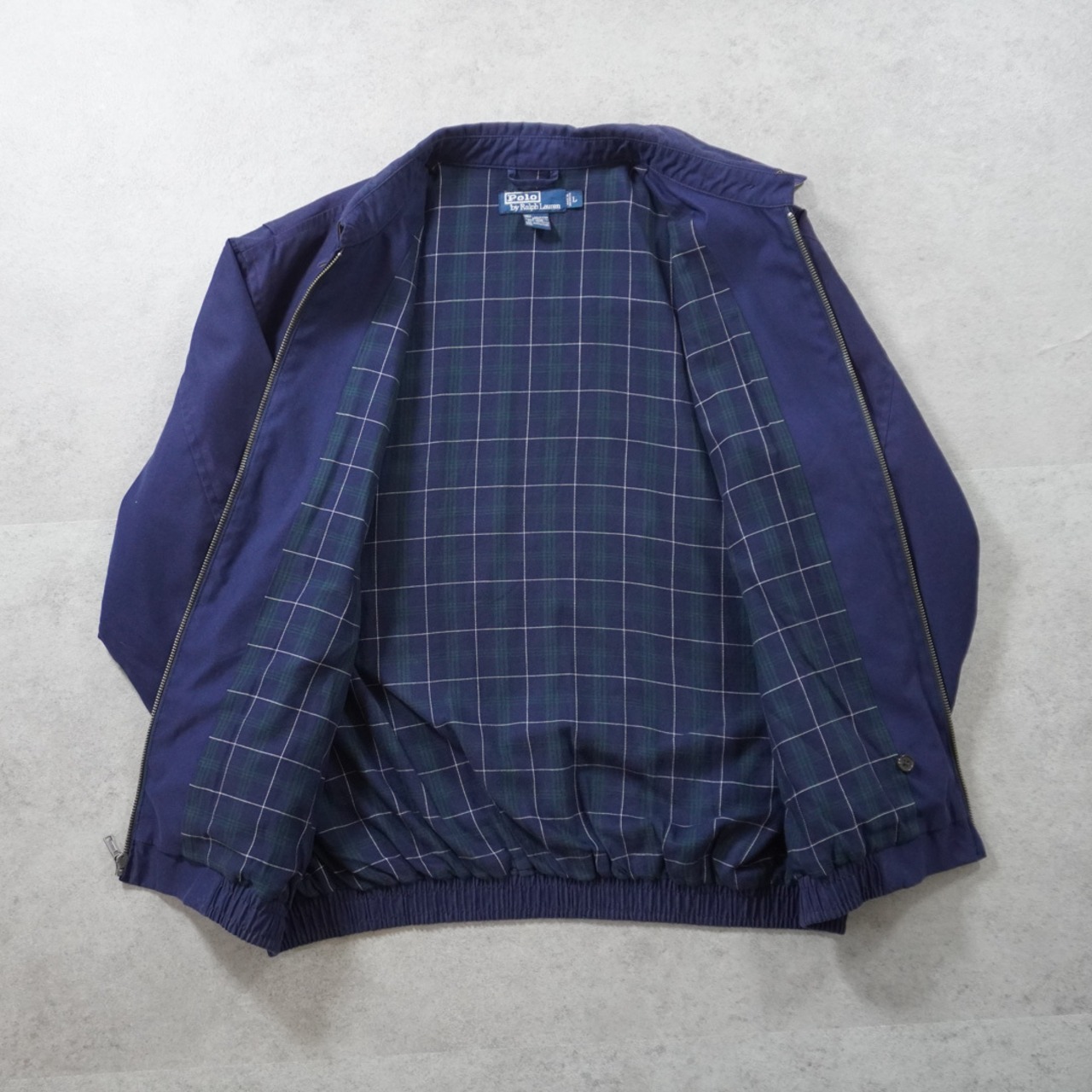 Polo by Ralph Lauren Harrington jacket navy L 古着 - 9