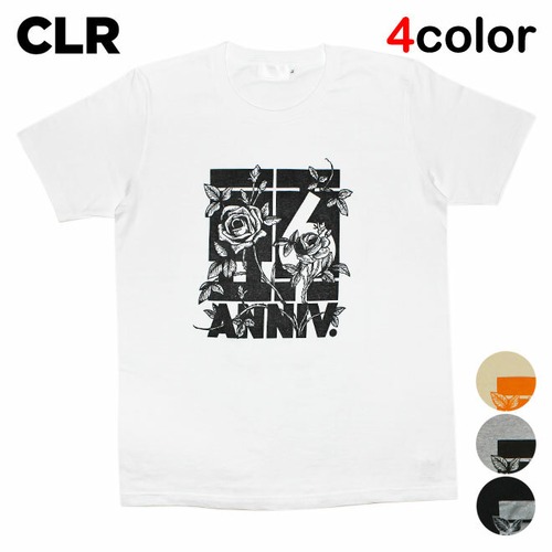シーエルアール コラボ Tシャツ メンズ レディース CLR 半袖 クルーネック 丸首 アート グラフィック S-XXL JUN-TS-003