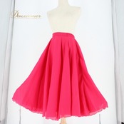 社交ダンス 衣装 スタンダード スカート レッスンウェア レディース ピンク系 無地 練習着 ビビッドピンク 濃いピンク ステージ衣装 派手 練習用 フレア スカート パーティー コスチューム 女性用 カジュアル おしゃれ サイズ調整可能 スポーツウェア ダンスウェア 着心地良い 柔らかい 生地 かわいい 旬のデザイン アクティブ スタイル