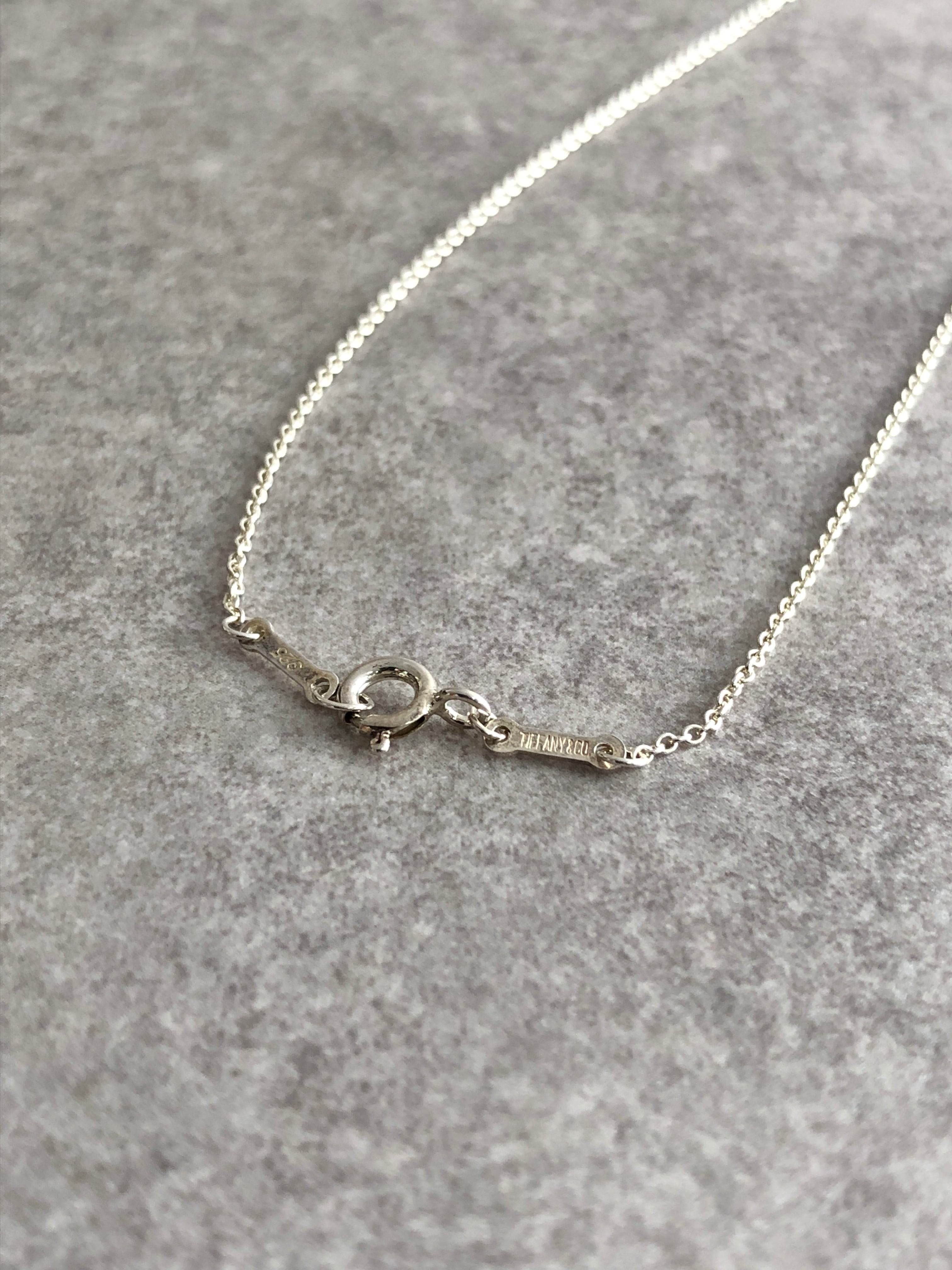Tiffany & Co. ティファニー ネックレス シルバー インフィニティ