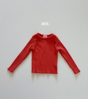韓国子供服 / 26Autumn / 〖取寄〗Hei / もちもちTシャツ / キッズ服 / カラフル服 / 秋服 *XS~XL*