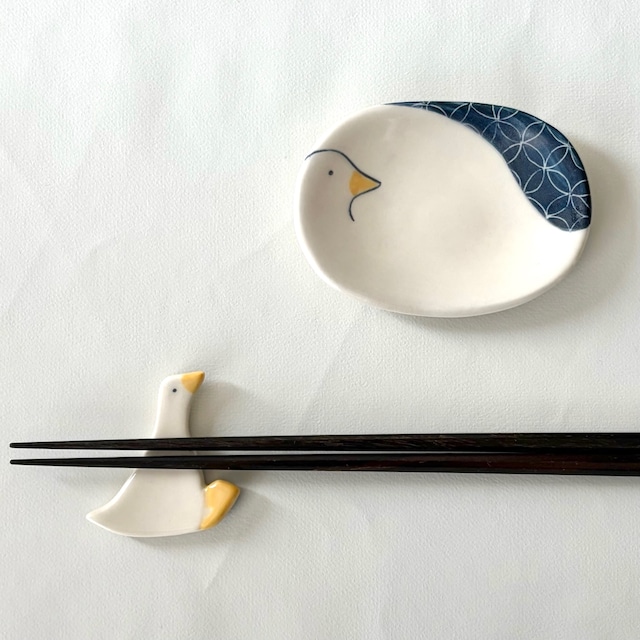 アヒル　小皿　numanekko