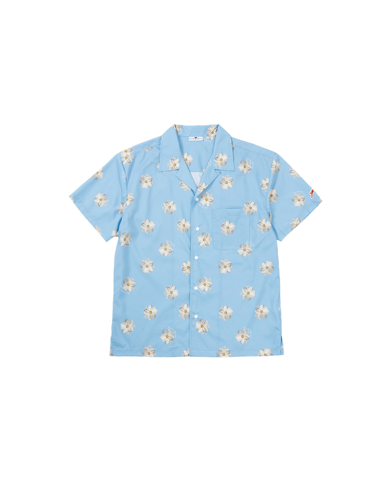 【SUNS】FLOWER PATTERN OPEN COLLAR SHIRTS［RSS027］
