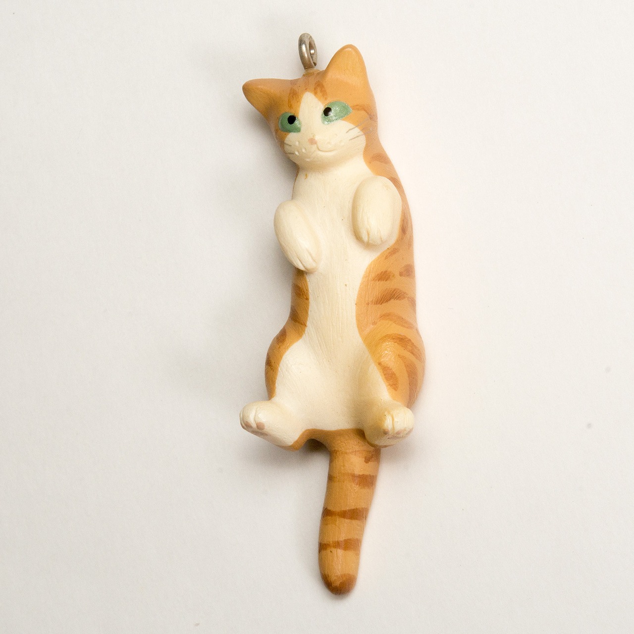 ペットラバーズ 猫どん LadyCat vol,7 茶トラ白 ビーズ ストラップ N-2702