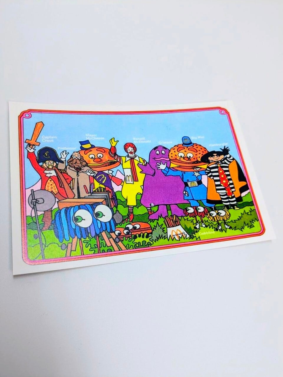 ロナルドマクドナルド　ストアポスター　マクドナルドランド　セット　アメトイ ロナルドマクドナルド ストアポスター マクドナルドランド