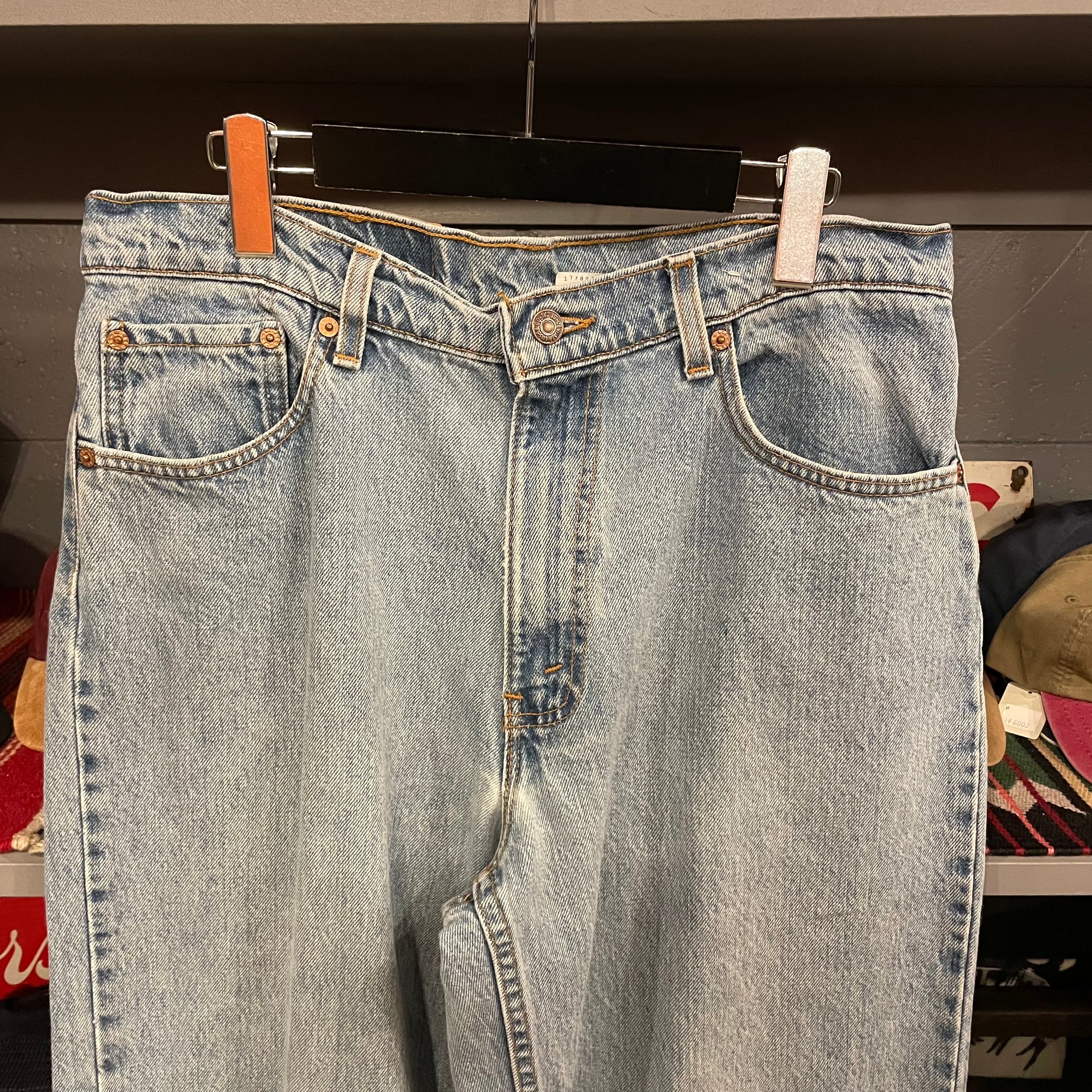 90s USA 製　Levis リーバイス ワイド デニムパンツ 567