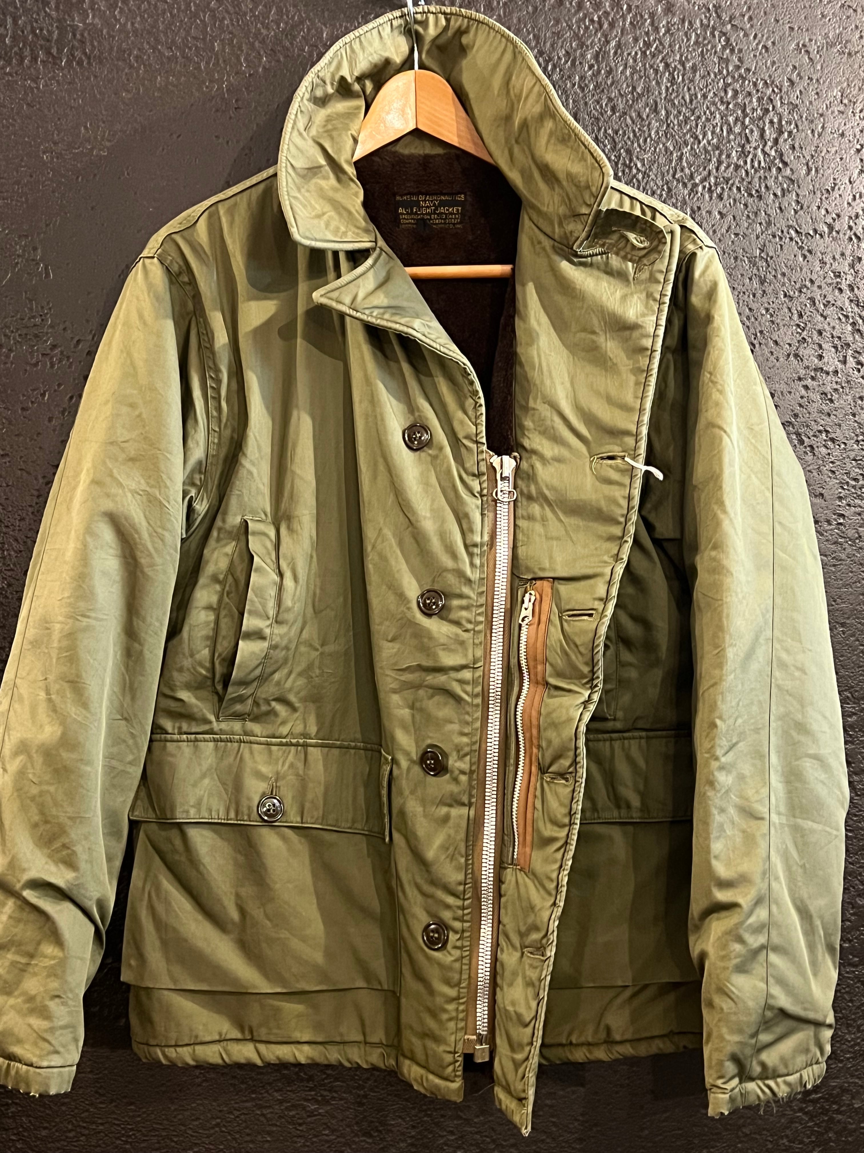 USN AL-1 FLIGHT JACKET AVIATORS 40s 50s 【公式通販】