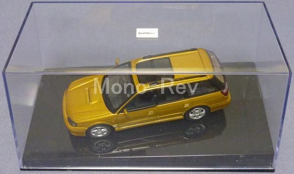 オートアート58621 スバル レガシィ GT-B ゴールド BH5 1999年モデル