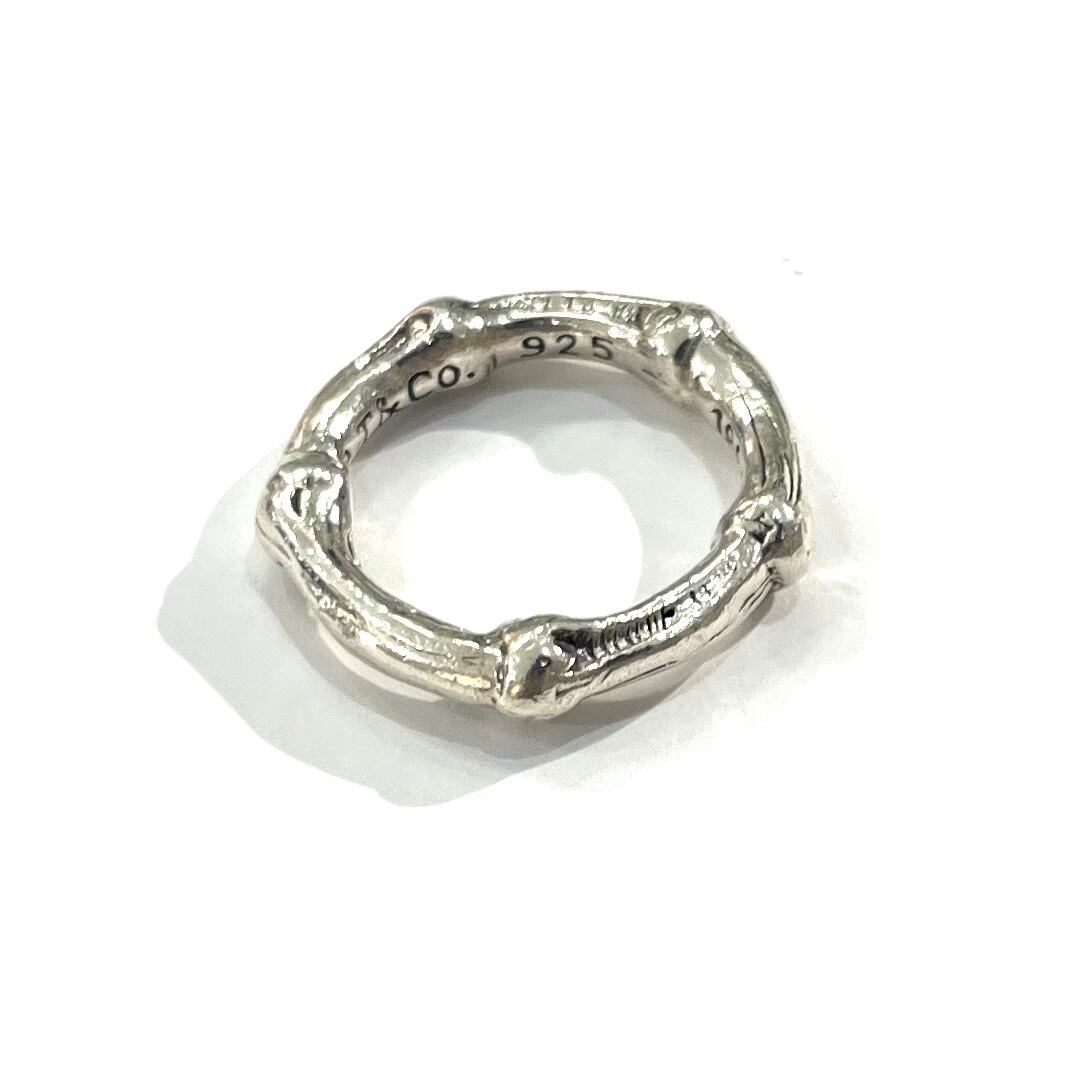 希少サイズ 特集掲載【TIFFANY&CO】【14-15号】2600 名作バンブー