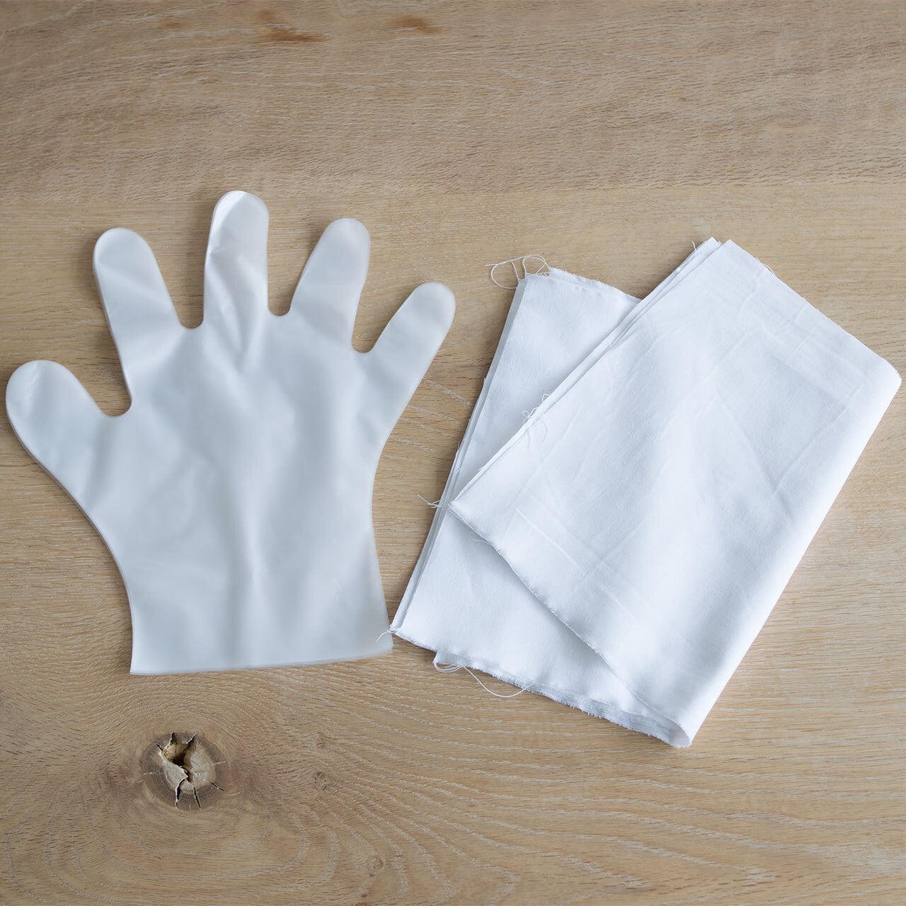 メンテナンス用品 / エンボス手袋、ウエスセット