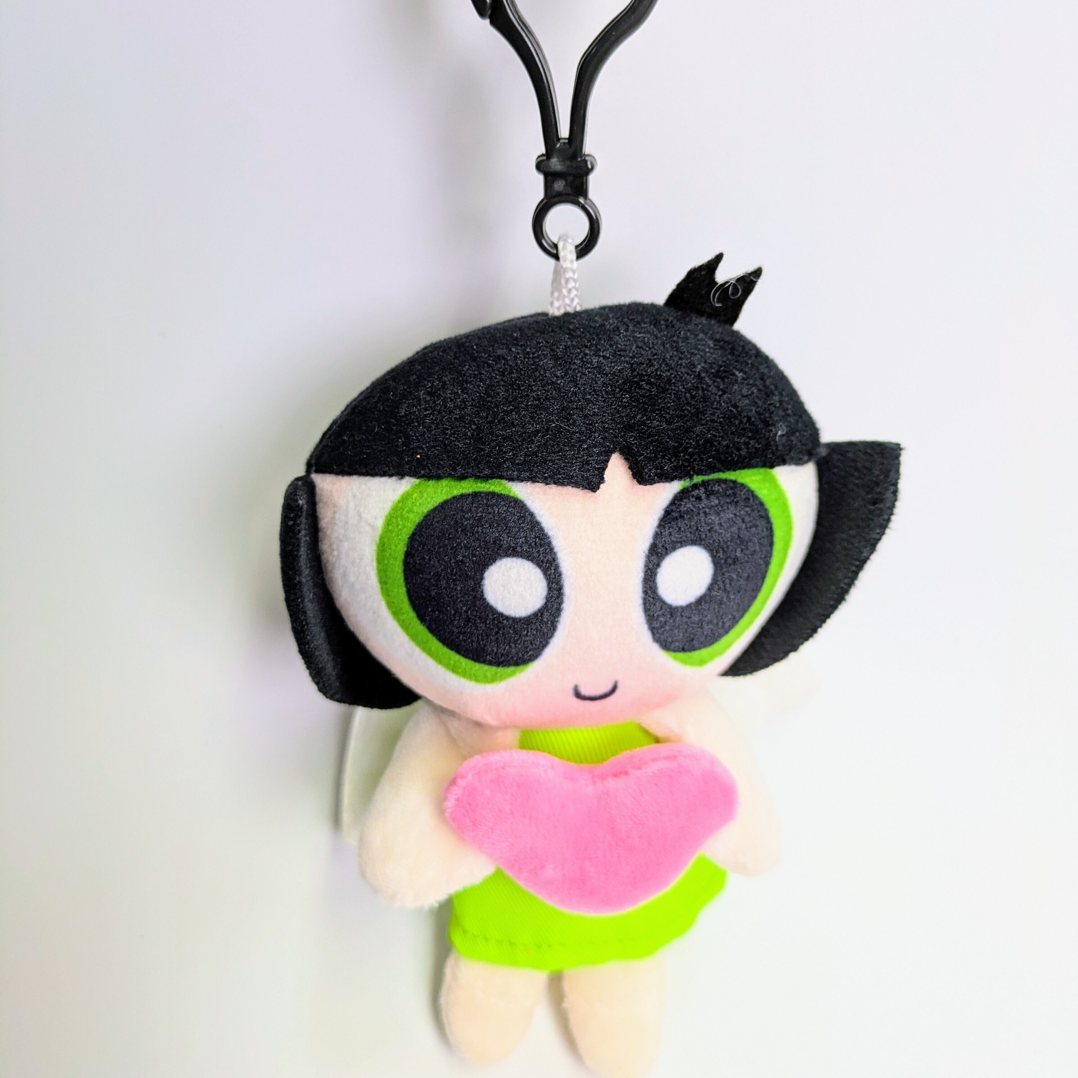 ♧ 再入荷!【 The Powerpuff Girls( パワーパフガールズ )】 ぬいぐるみキーホルダー 単品〚アメリカン雑貨 アメトイ〛