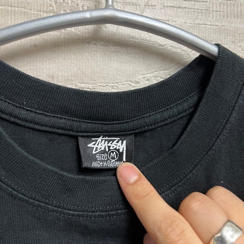 Stussy ステューシー プリントTシャツ ブラック M 【中目黒B06 Stussy ステューシー プリントTシャツ ブラック M 【中目黒B06