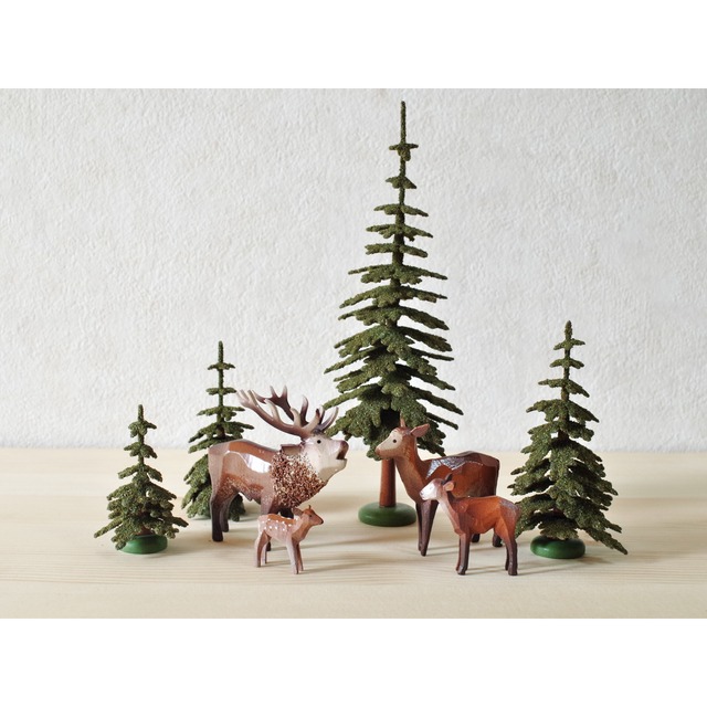 ヴェルナー　アカシカの家族（小・Aタイプ）　