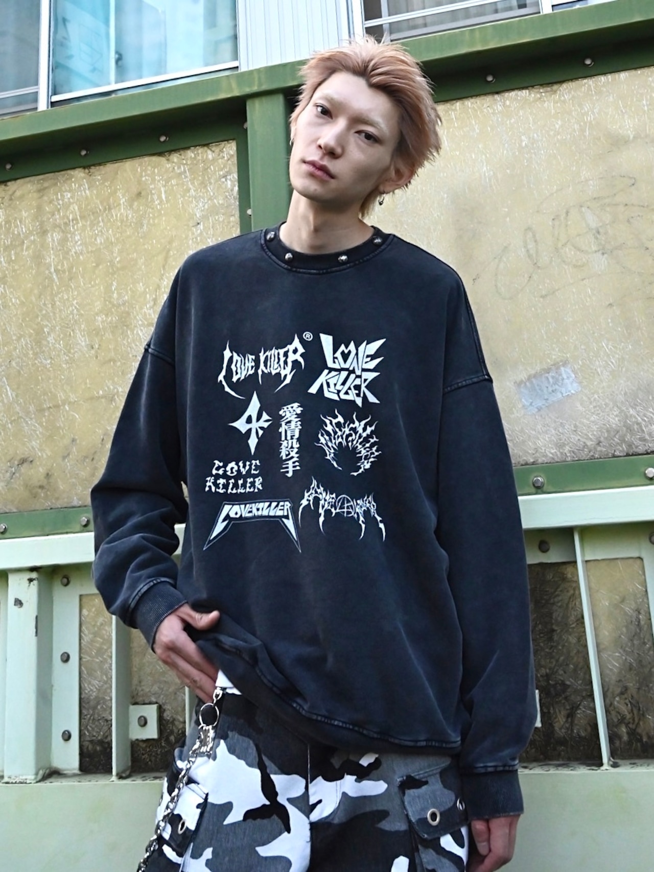 【LOVE KILLER Original Custom】Graphic various logo sweat