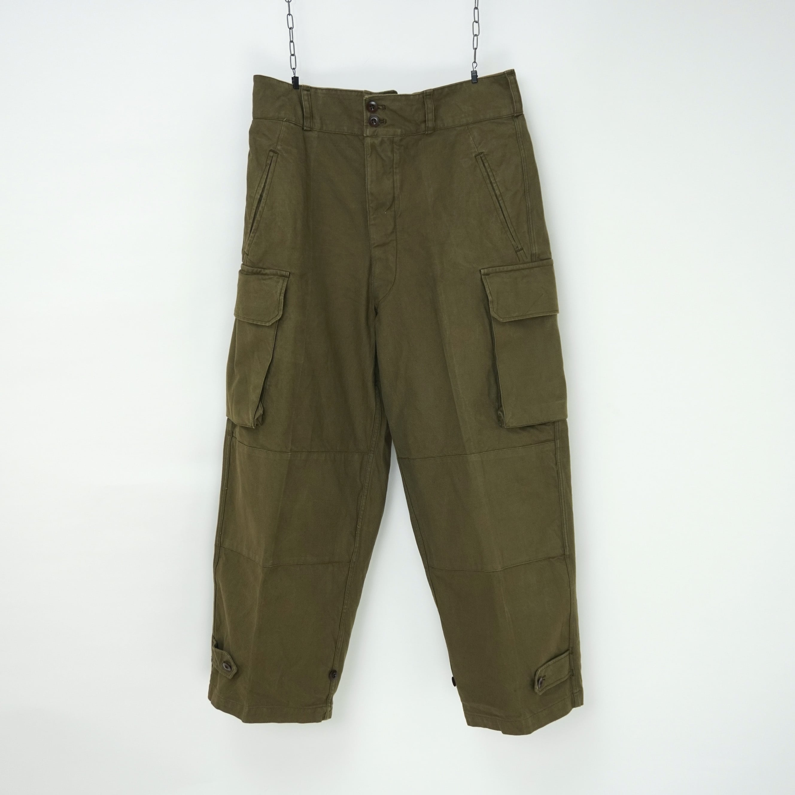 MADE IN FRANCE】【DEADSTOCK】フランス軍 M47パンツ 前期 / 15サイズ 