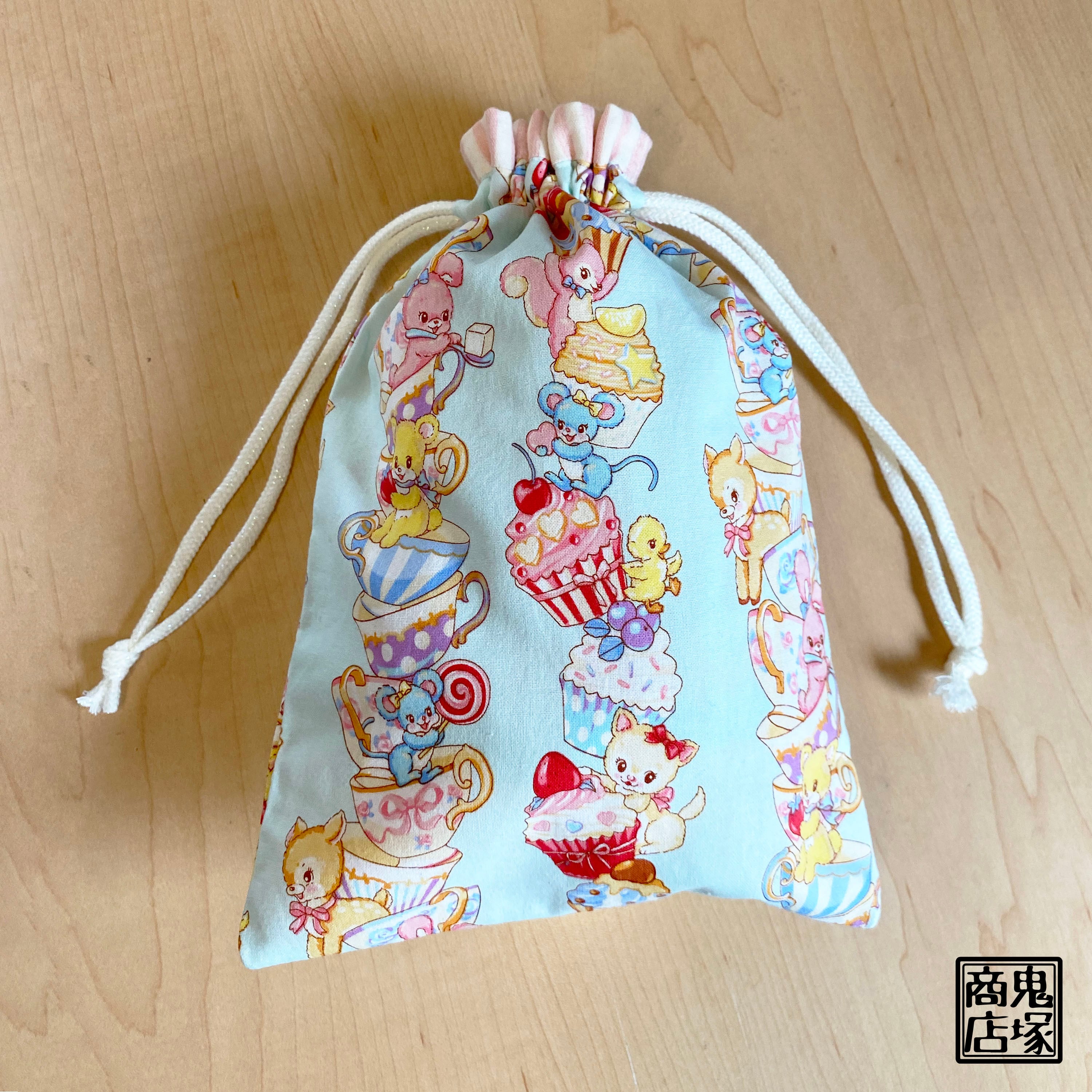 ゆめかわ動物たちの給食袋セット | 鬼塚商店