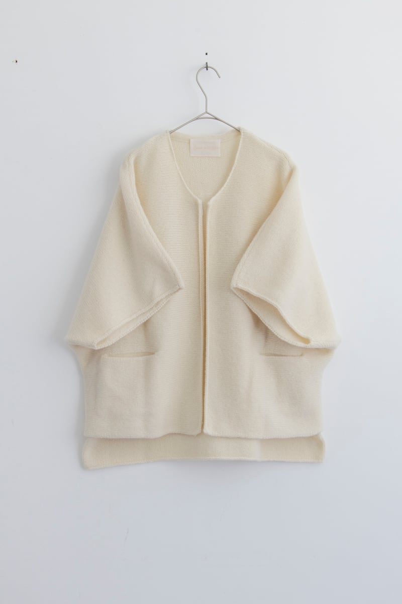 COSMIC WONDER British wool knitted farmer cardigan
