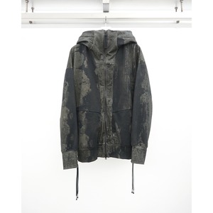 [D.HYGEN] (ディーハイゲン) ST101-0126S Inkjet Print Dry Jersey Oversized Hooded Jacket
