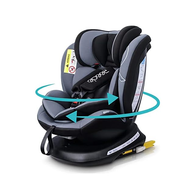 Jovikids チャイルドシート ISOFIX、 0か月~12歳頃 360°回転式 i-Size