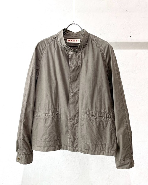 MARNI Short-Leg Cotton Coverall Jacket ITALY製