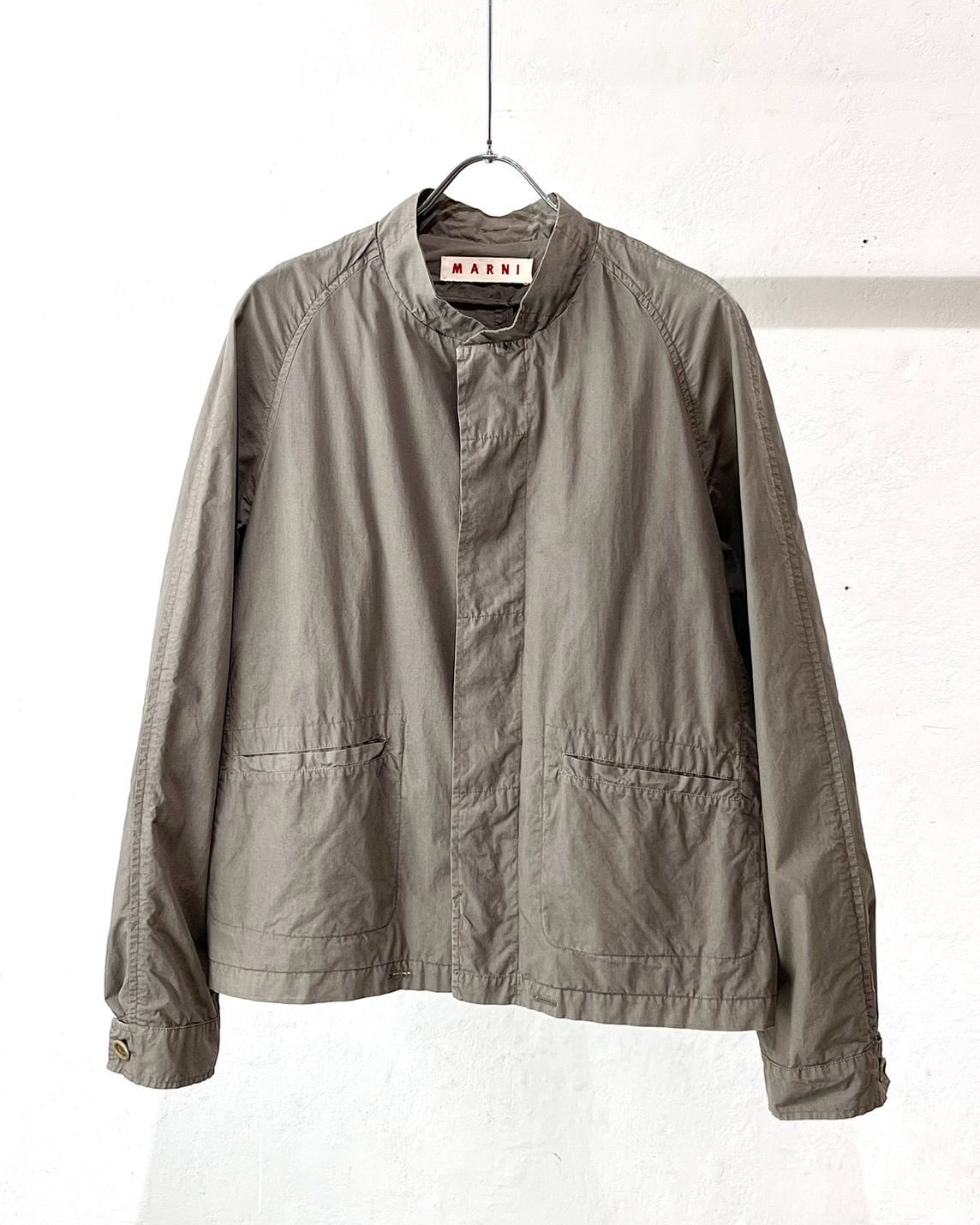 MARNI Short-Leg Cotton Coverall Jacket ITALY製