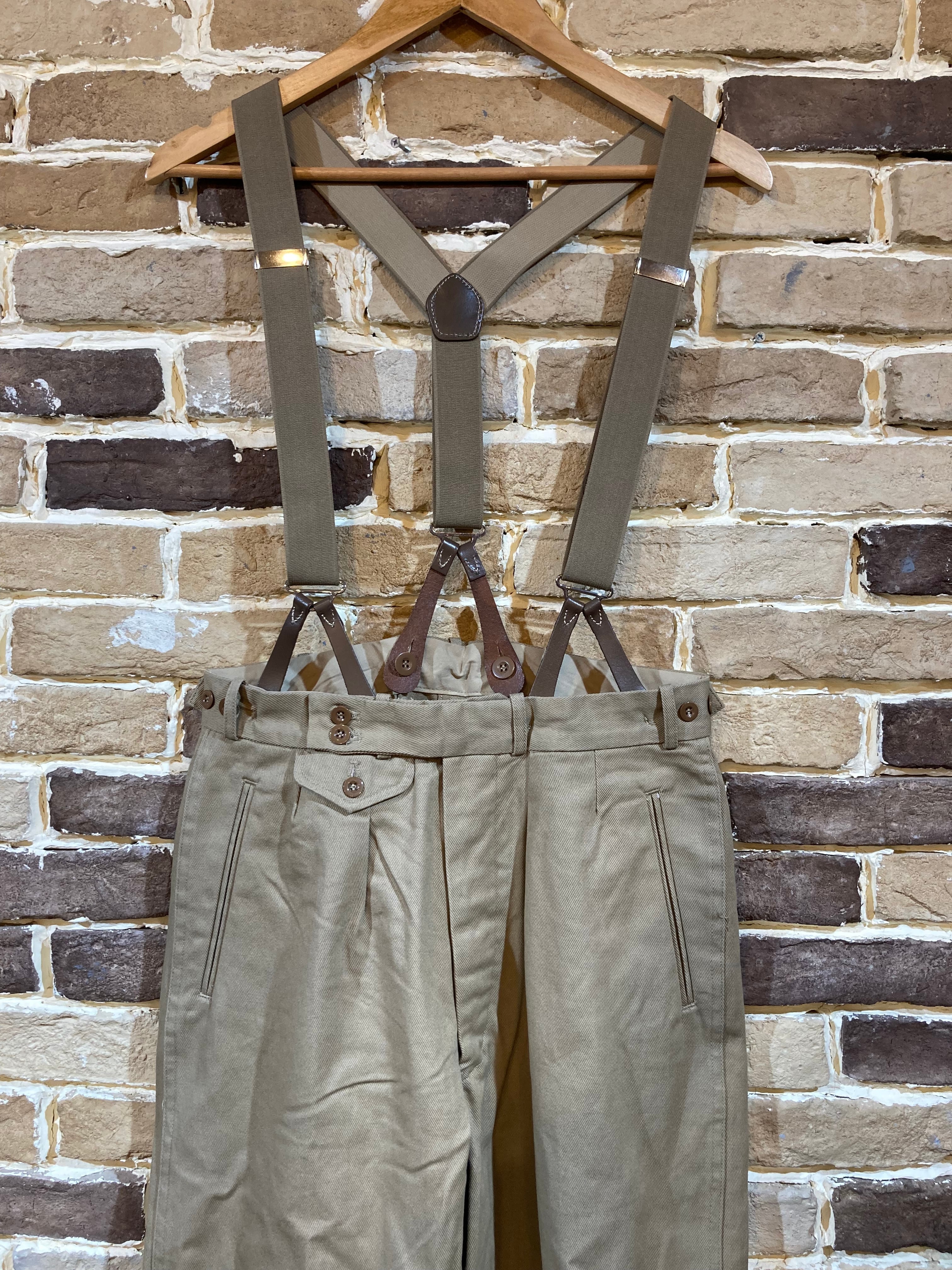 Germany Type Navy Tropical Pants』ミリタリーパンツ | RUBBER DUCK