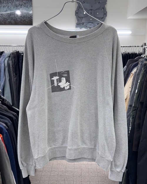 AW2002 BERNHARD WILLHELM PRINTED SWEATSHIRT