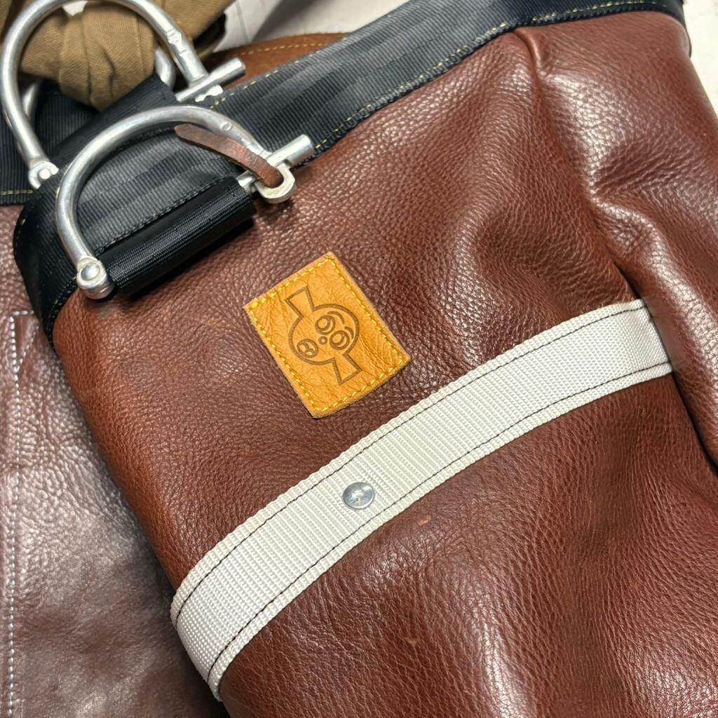 GOURMET JEANS グルメジーンズ JUMBO SHOULDER レザーショルダーバッグ