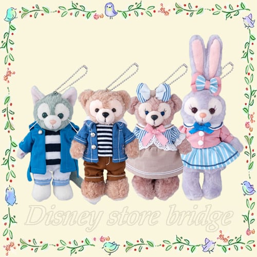 ぬいぐるみバッジ 4体セット ダッフィーたちのかくれんぼ 東京ディズニーシー限定 2019 春イベント ダッフィー&フレンズ ダッフィーのかくれんぼ