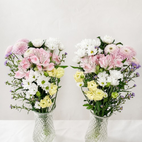 仏花の花束　一対