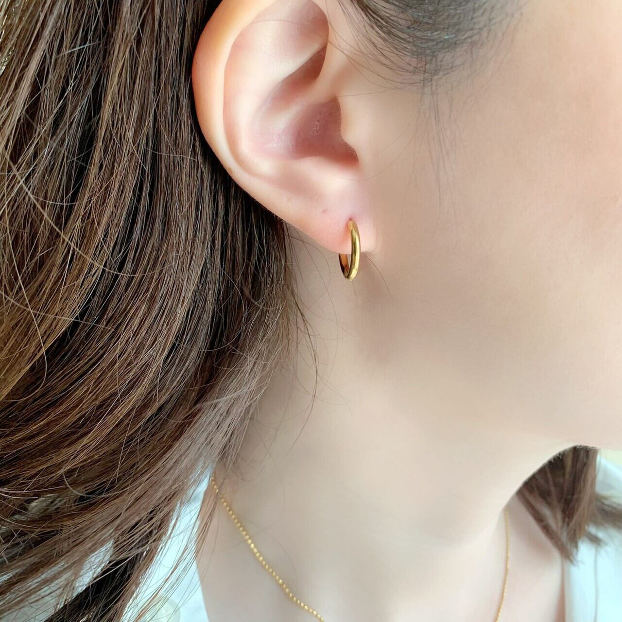 ［サージカルステンレス］14mm SMALL ROUND PIERCE