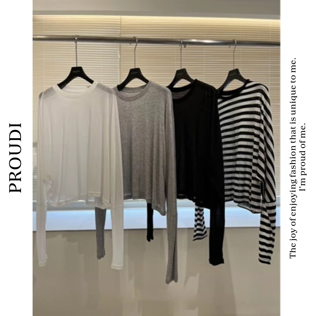 【ラウンドネックバットスリーブシースルーTシャツ】P00091