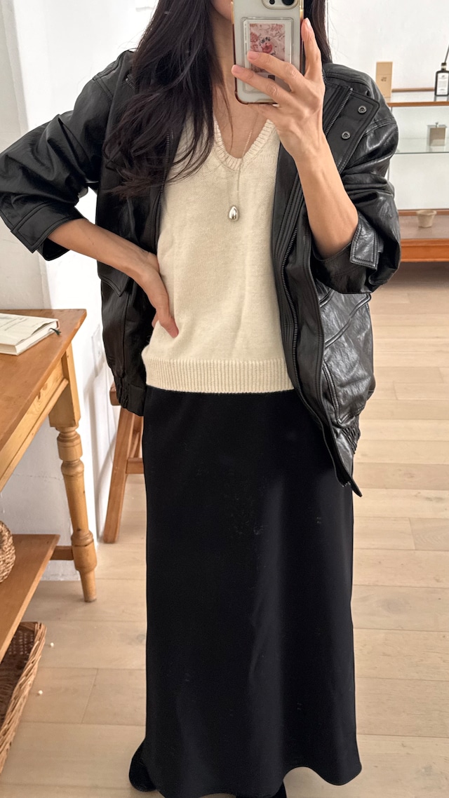 (即納) Fil. / Oval silver pendant